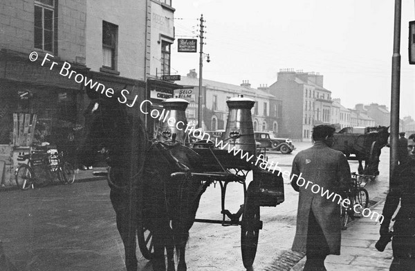 THE OUTSIDE MILK CART